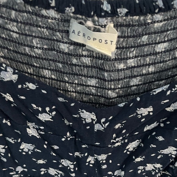 Aeropostale Floral Sweetheart Babydoll Dress - Picture 6 of 6